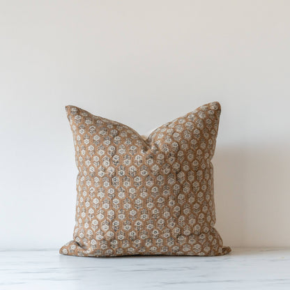 botanical print
block print pillow
hand painted pillow
accent pillow
throw pillow
floral throw pillow