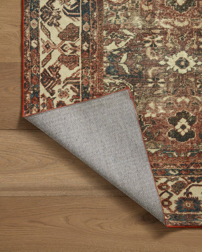 Banks Rug - Brick / Ivory