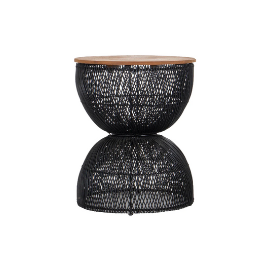 Wave Side Table - Black