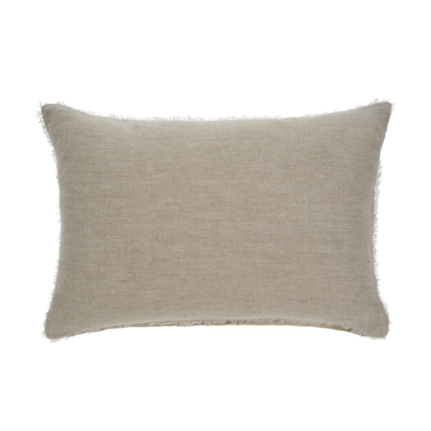 Lina Linen Pillow, Chambray