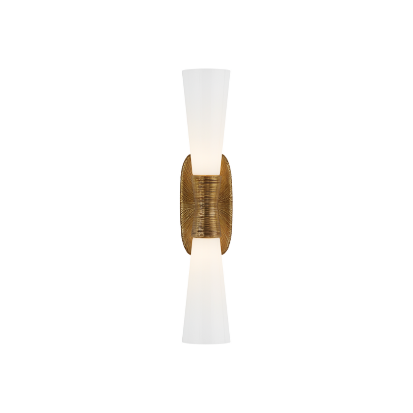 Utopia Double Bath Sconce - Gold