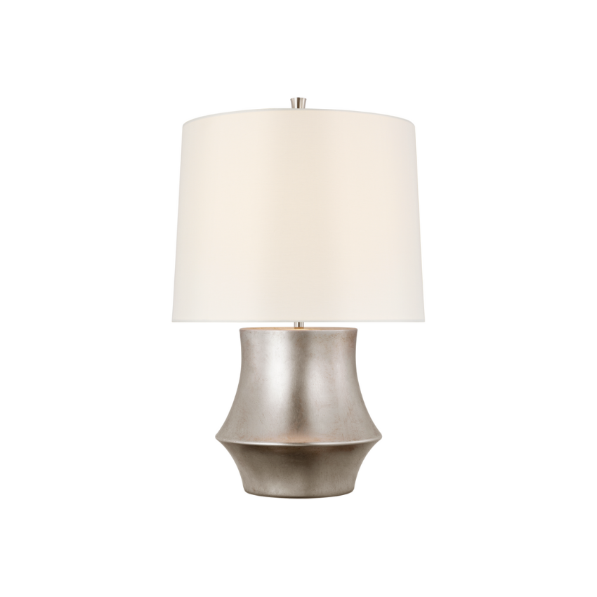 Lakmos Table Lamp - Burnished Silver Leaf