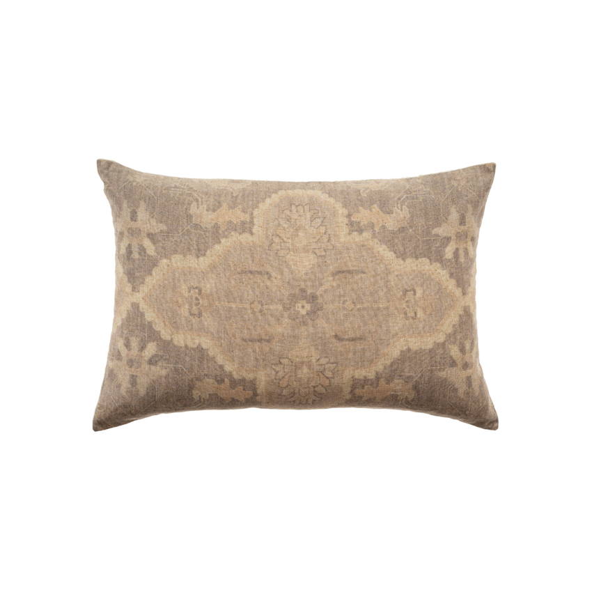 Mira Vintage Print Pillow