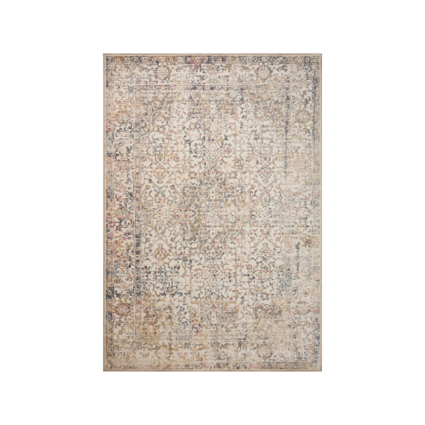 Indra Rug - Ivory / Multi