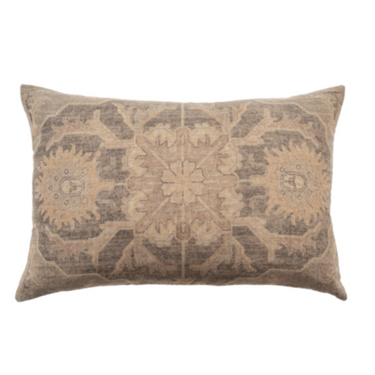 Nico Vintage Print Pillow