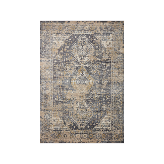 Indra Rug - Charcoal / Natural