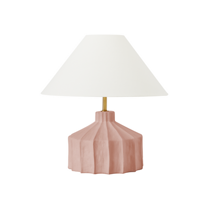 Veneto Table Lamp - Dusty Rose