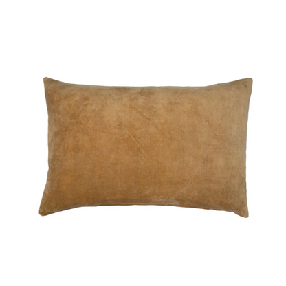 Vera Velvet Pillow, Light Gold