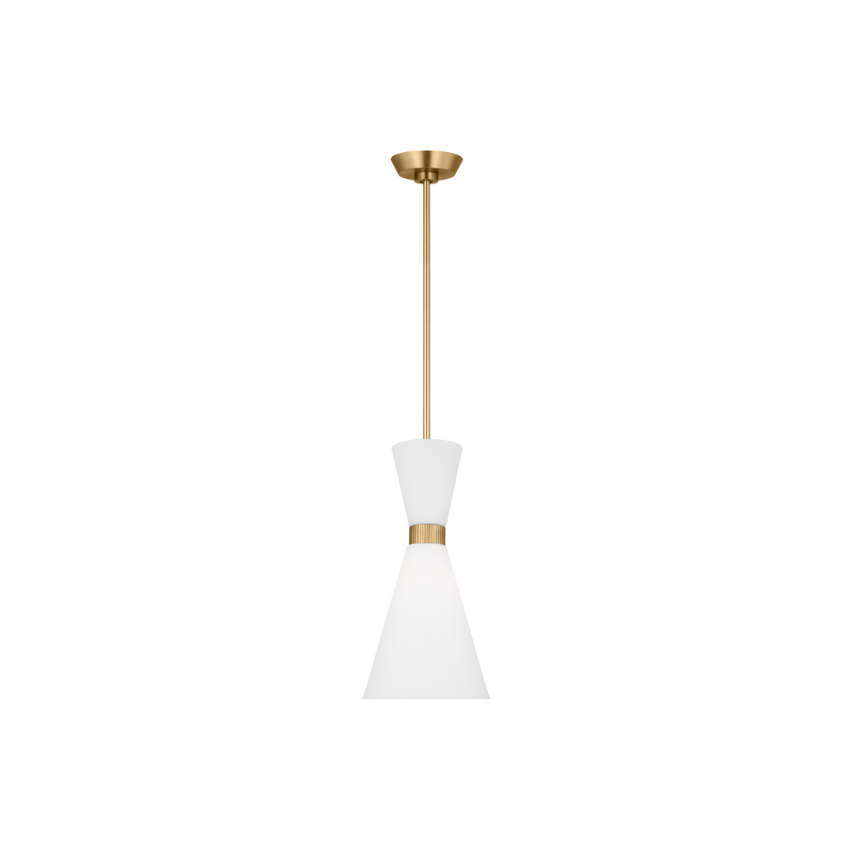 Belcarra Pendant - Satin Brass