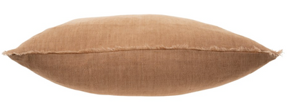 Lina Linen Pillow, Terracotta