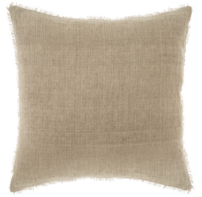 Lina Linen Pillow, Sand