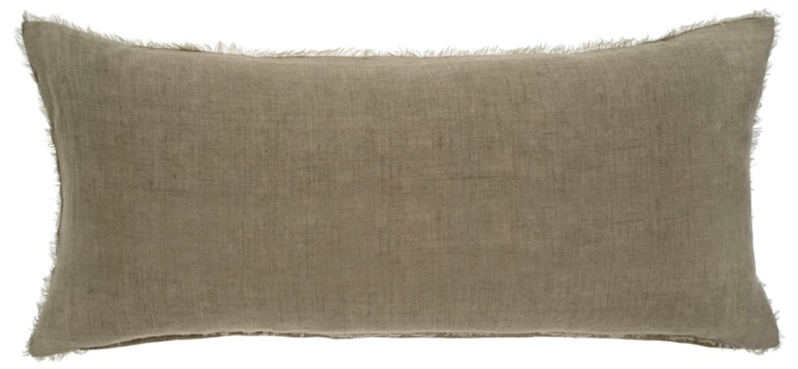 Lina Linen Pillow, Sand