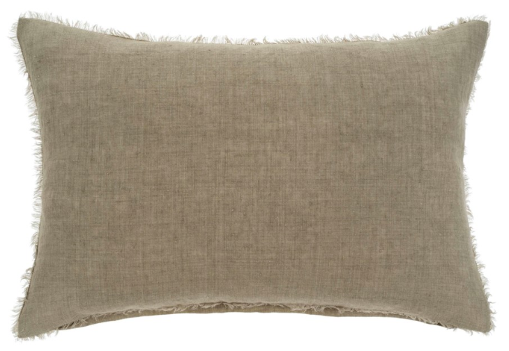 Lina Linen Pillow, Sand