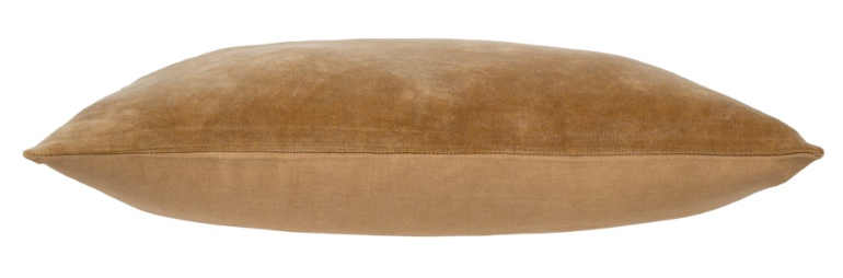 Vera Velvet Pillow, Light Gold