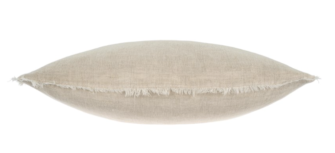 Lina Linen Pillow, Chambray