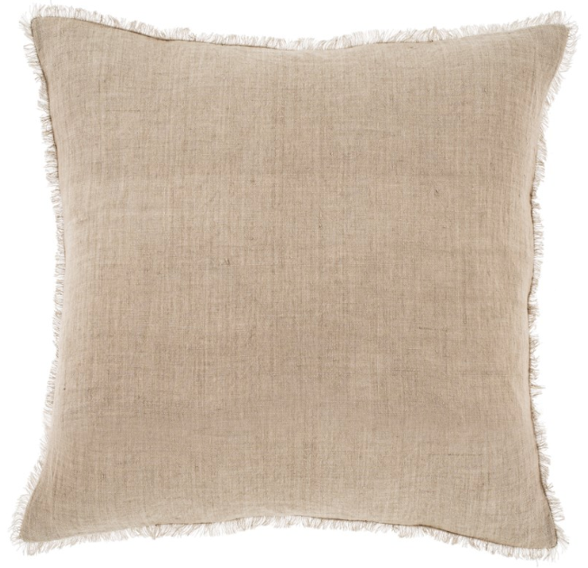 Lina Linen Pillow, Oat