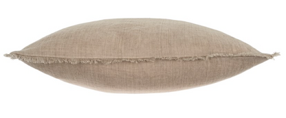 Lina Linen Pillow, Oat