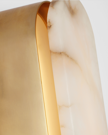 Melange Elongated Sconce - Antique-Burnished Brass