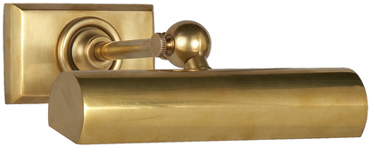 Cabinet Maker's Picture Light - Hand-Rubbed Antique Brass