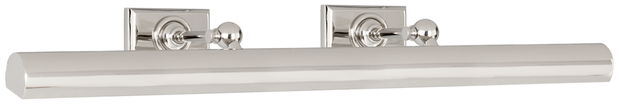 Cabinet Maker's Picture Light - Polished Nickel