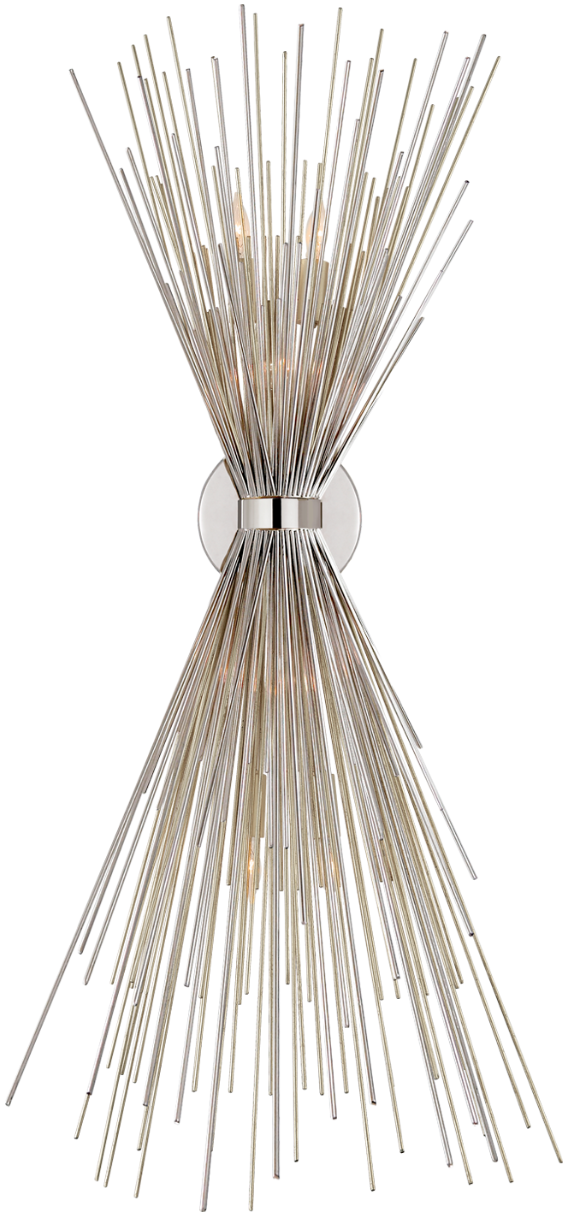 Strada Sconce - Polished Nickel