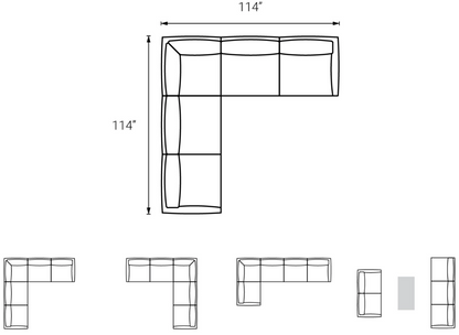 Valence Modular Sofa Set