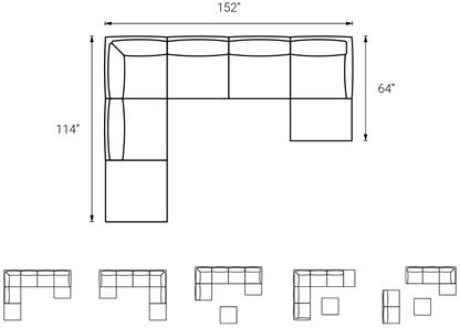 Valence Modular Sofa Set