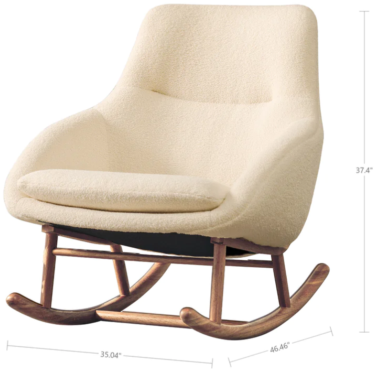 Club Rocker Accent Chair