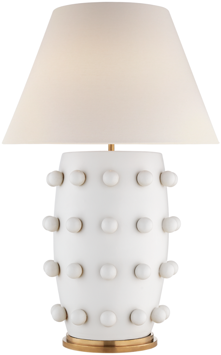 Linden Table Lamp - Plaster White