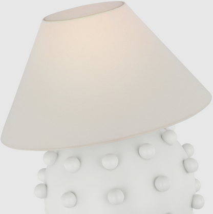 Linden Table Lamp - Plaster White