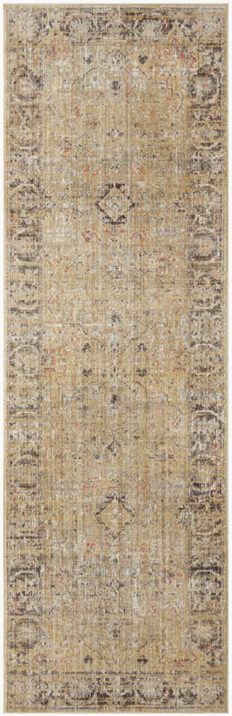 Millie Rug - Gold / Charcoal