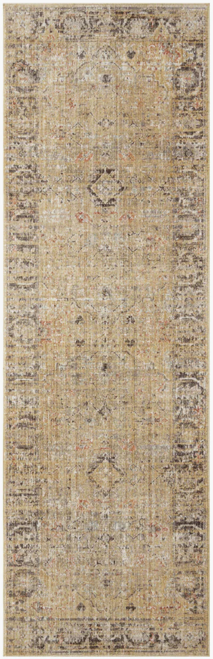 Millie Rug - Gold / Charcoal