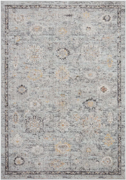 Monroe Rug - Sky / Gold