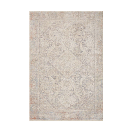 Carlisle Rug - Slate / Ivory