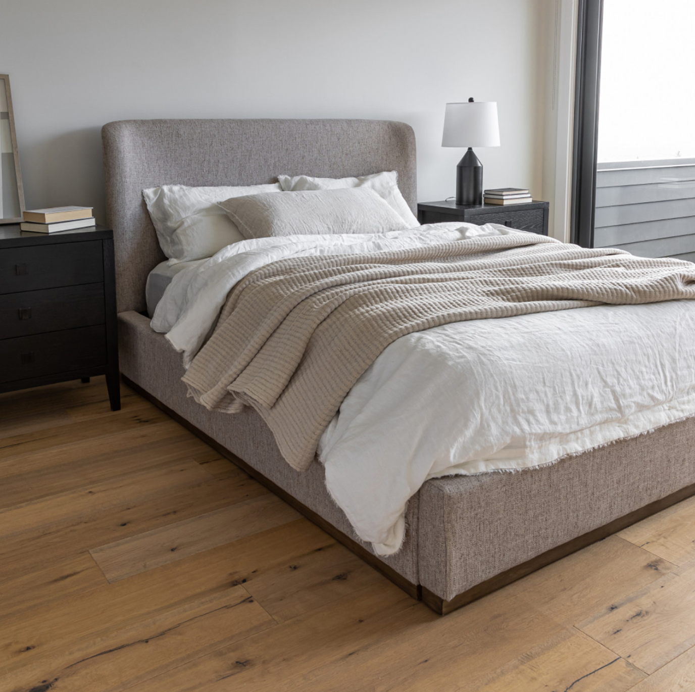 Faye Bed - Taupe