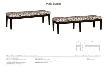 Paris Bench