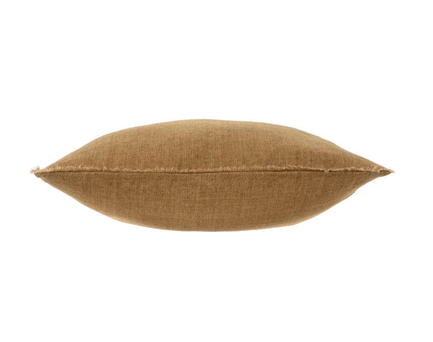 Lina Linen Pillow,  Tawny