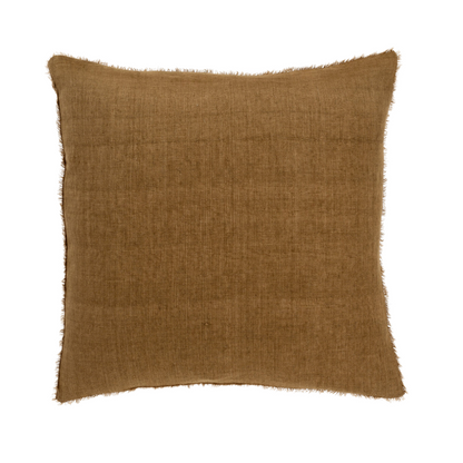 Lina Linen Pillow,  Tawny