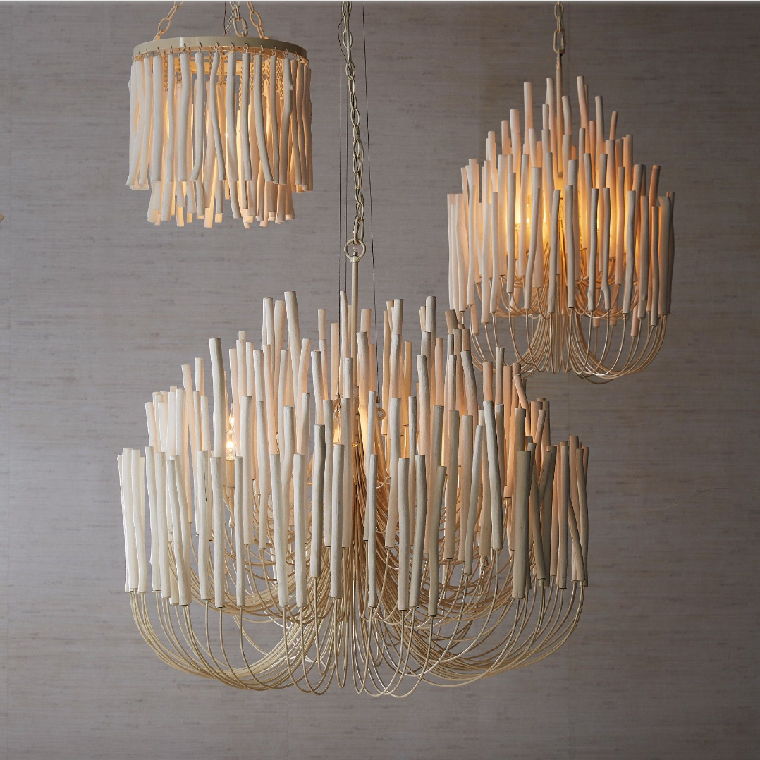 Tilda Chandelier White