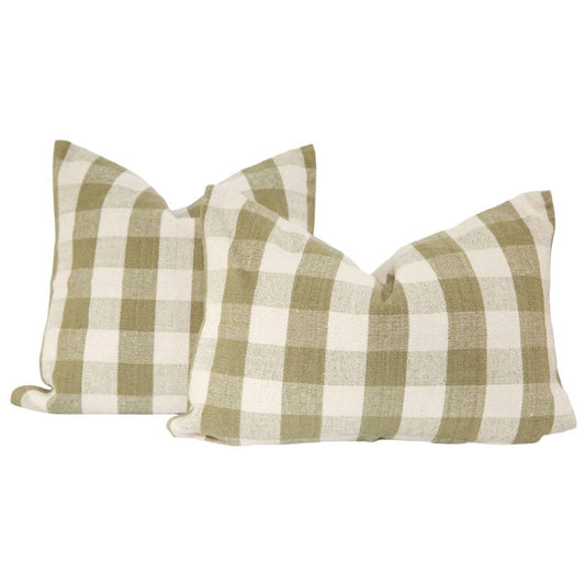 Gingham Green pillow
checkered pillow
Heavy linen throw pillow
Farm house gingham pillow
textured pillow
